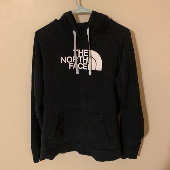 North Face black pullover hoodie - Picture 1 of 8